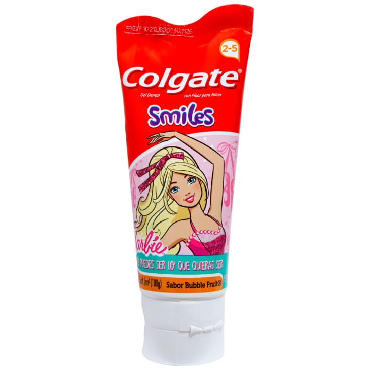 Colgate Crema Dental Gel Smiles Barbie 12x75ml