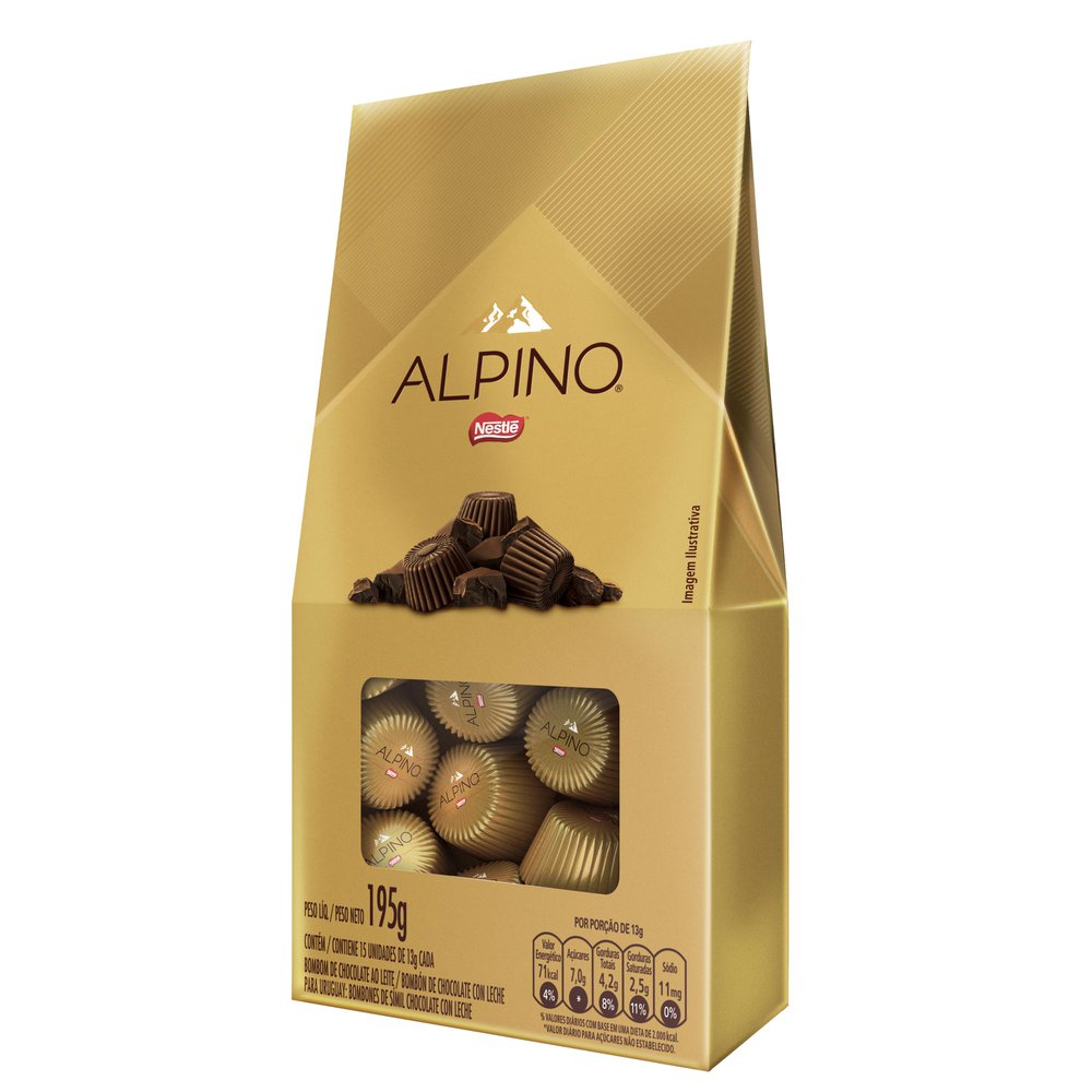 Alpino Bolsa de Chocolate 195g