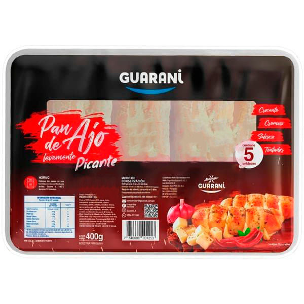 Pan de Ajo Picante Guarani 400g