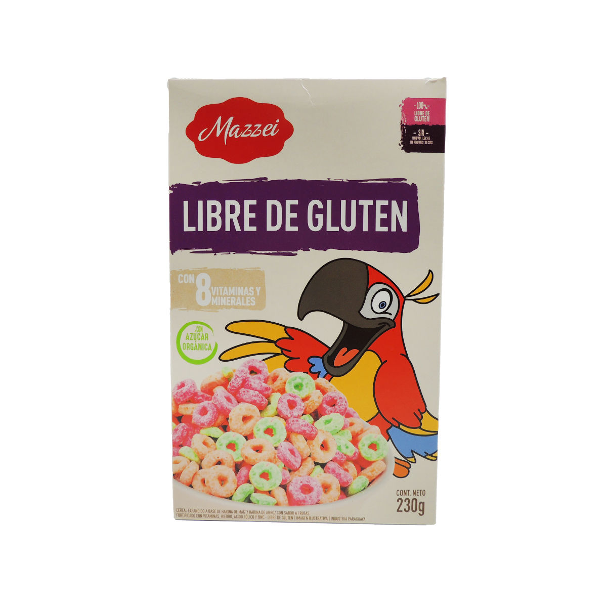 Mazzei Cereal Frutales - 230g x10