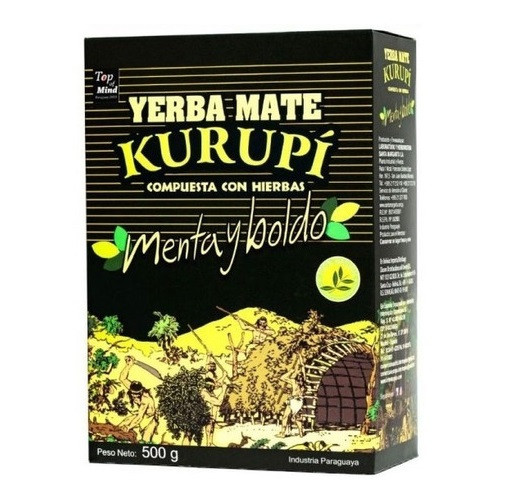 Yerba Kurupi Menta y Boldo 100g