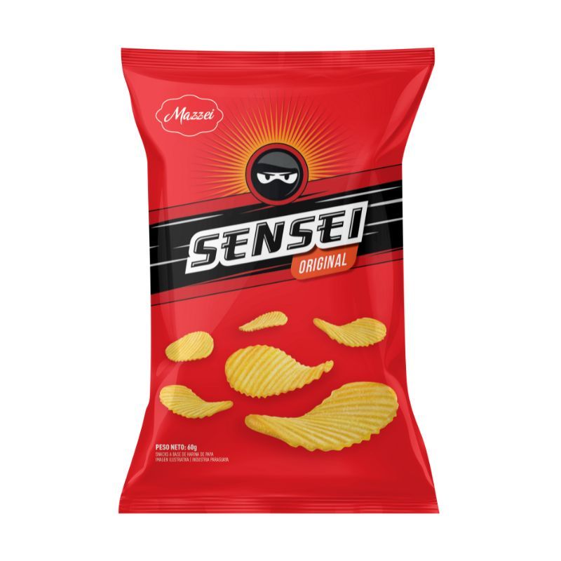 Sensei Papas Fritas Sabor Sriracha 140g