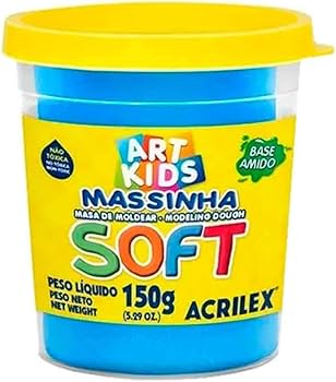 Plastilina Soft Naranja Acrilex 150g