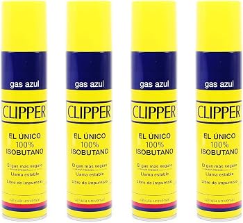 Clipper Gas Azul Isobutano x24
