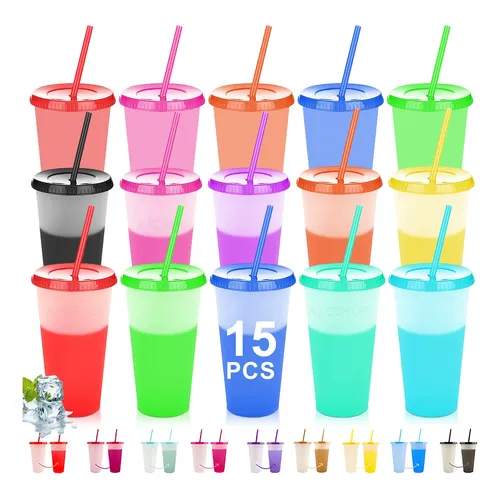 Vaso Shake con Pajita 550ml