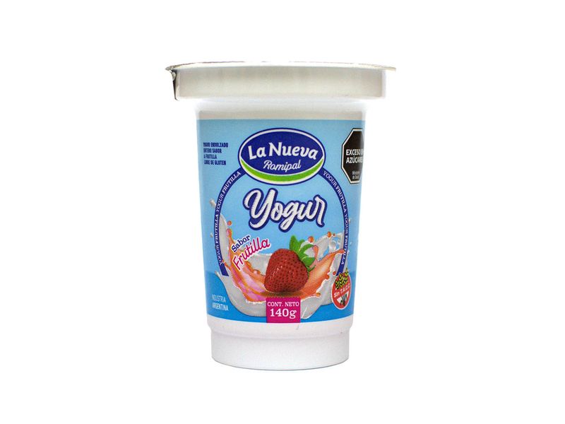 Yogurt Entero Frutilla los Colonos 140g