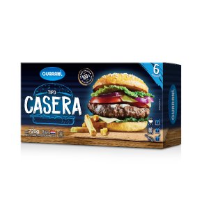 Hamb Tipo Casera x6