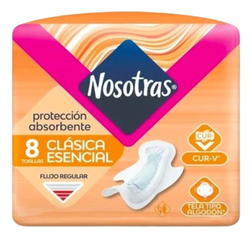 Toalla Nosotras Clásica Esencial 8 Un