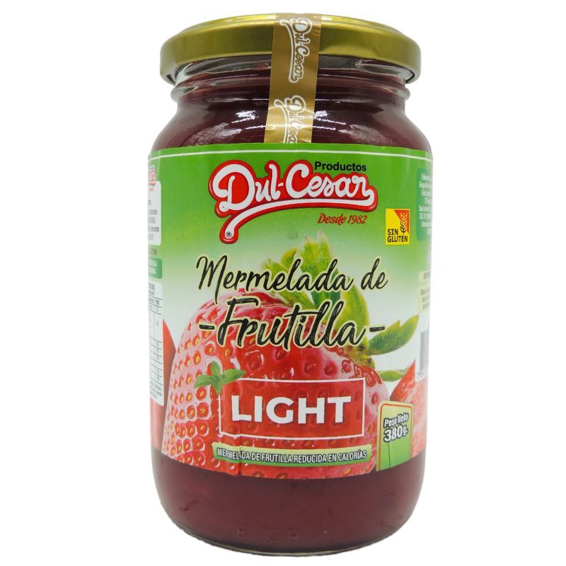 Mermelada de Frutilla Light Vidrio 380g