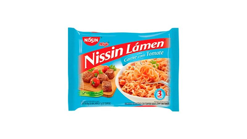 Nissin Lamen Carne con Tomate 85g