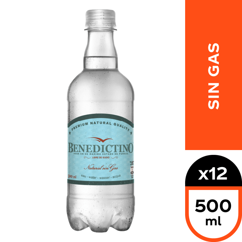 Benedictino sin Gas 500ml