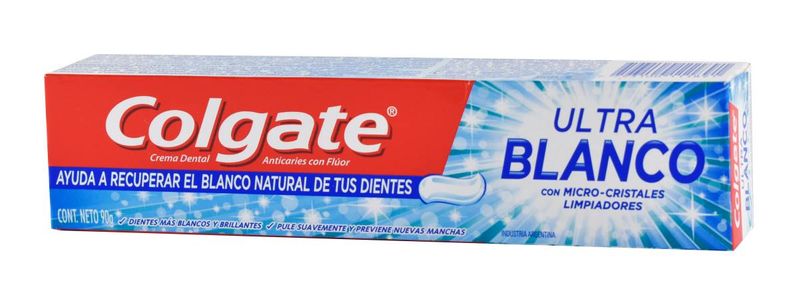 Colgate Crema Dental Blanco Microcristal 48x90g