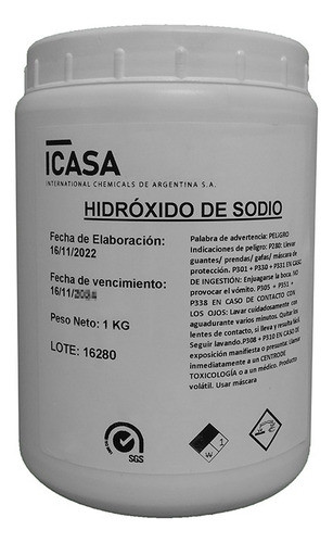 Soda Caust. Yasy Bolsita 1kg