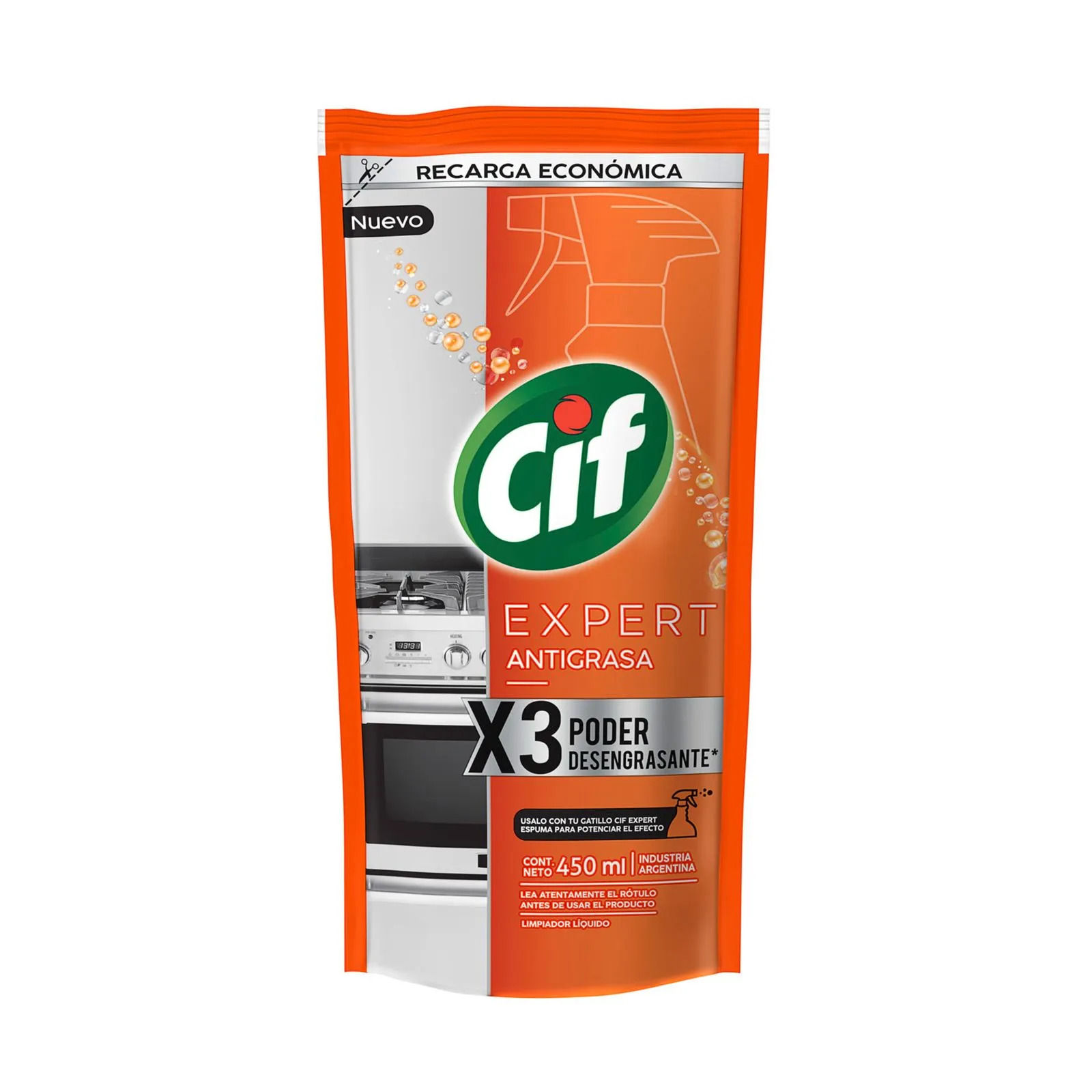 Cif Expert Antigrasa Doypack 450ml