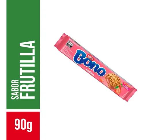 Bono Galleta Rellena Frutilla 90g