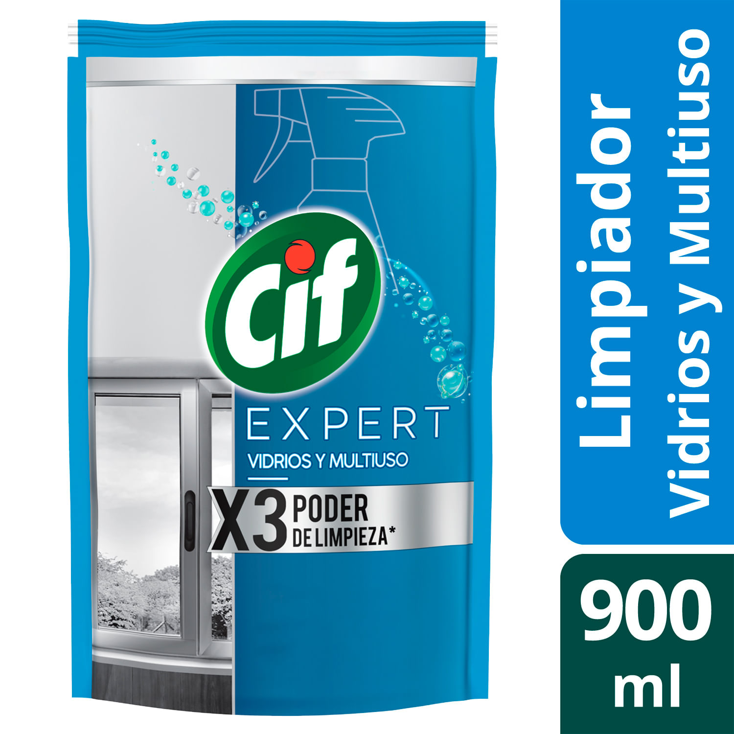 Cif Expert Vidrios y Multiuso Dp 900ml