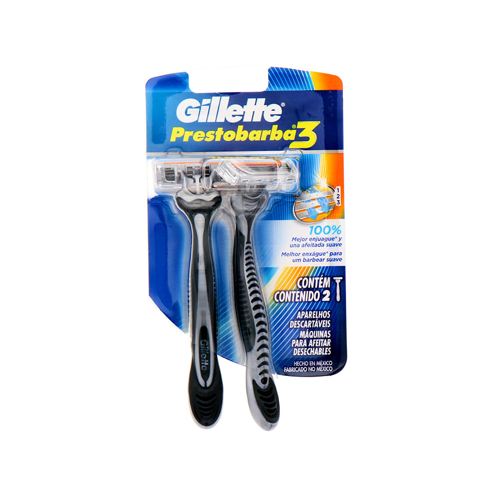 Prestobarba Gillette 3 Hojas
