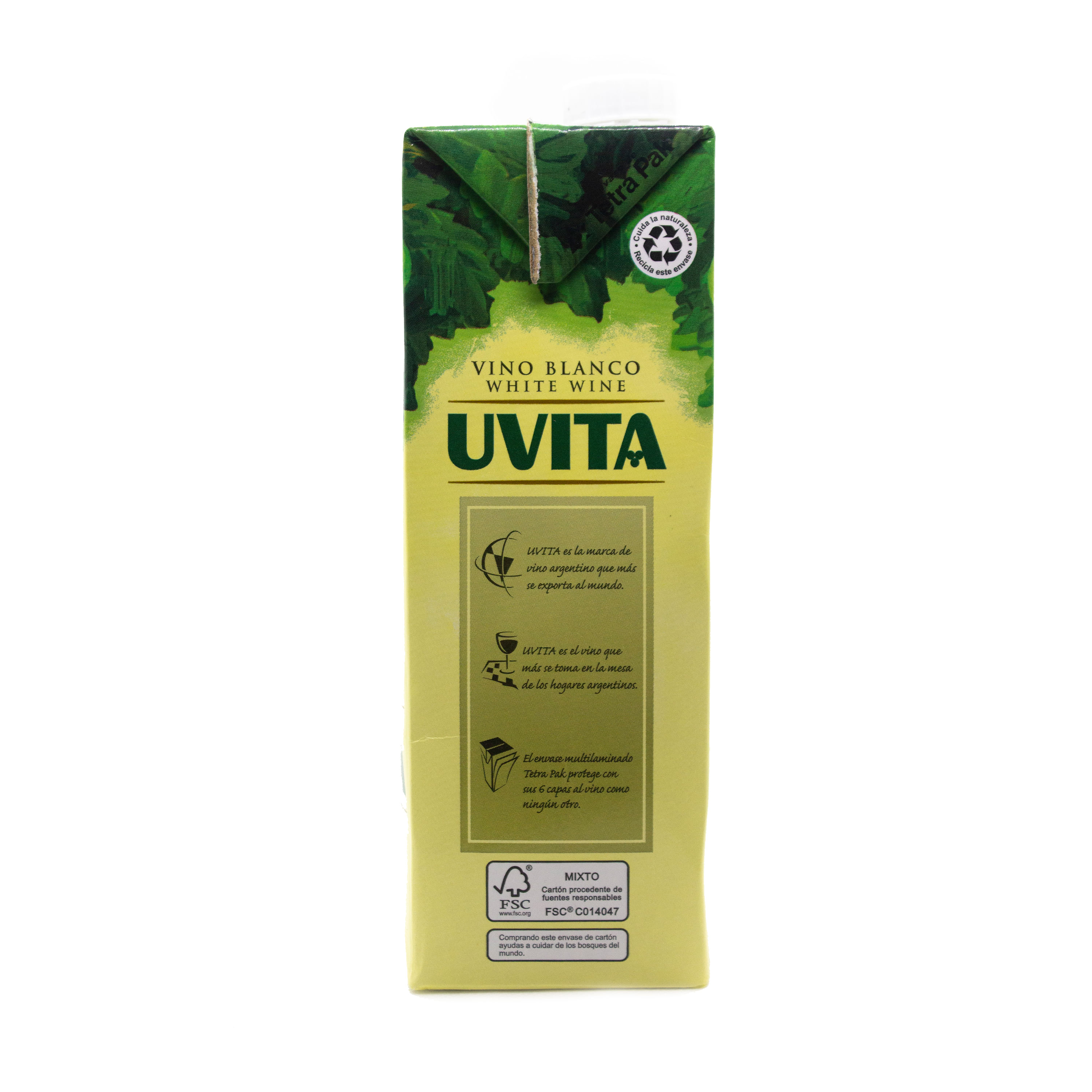 Vino Uvita Blanco 1L