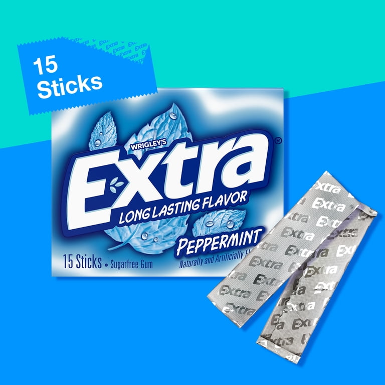 Extra Stick Peppermint x15