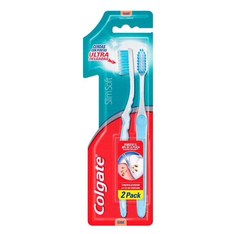 Colgate Cepillo Dental Slim Soft Blue Tip C