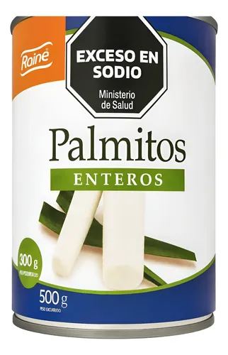 Palmitos Enteros Lupinni 800g