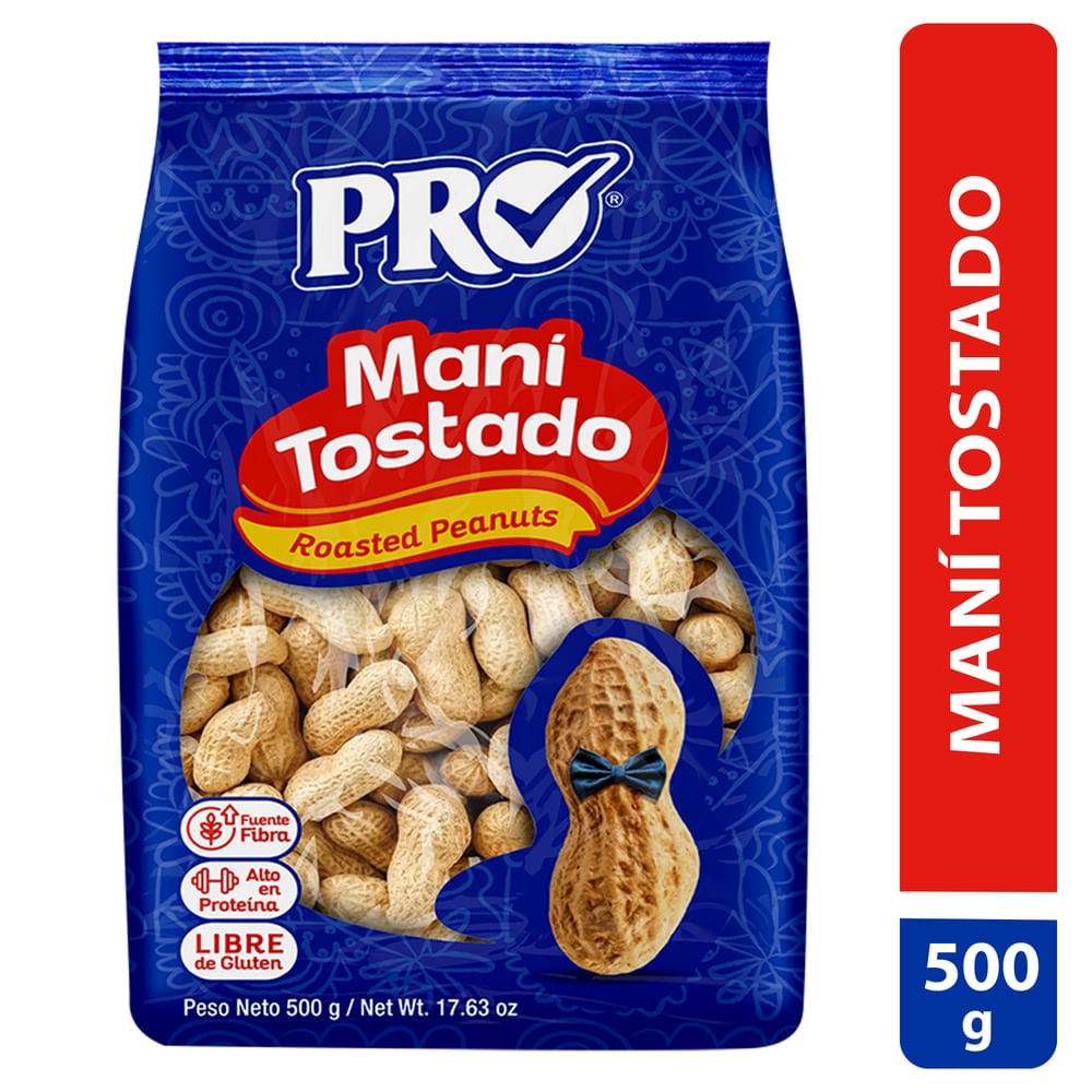 Maní Tostado Entero Alinort 500g
