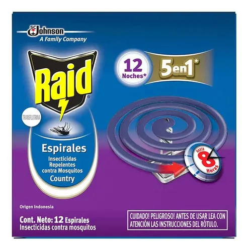 Raid Espiral Country Fresh Lila x12