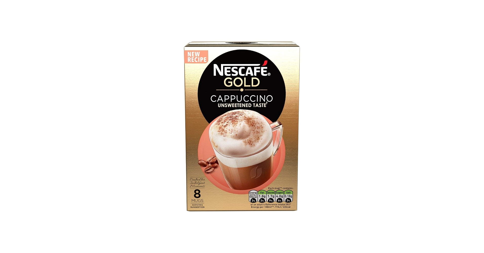 Nescafe Cappuccino 140g x8