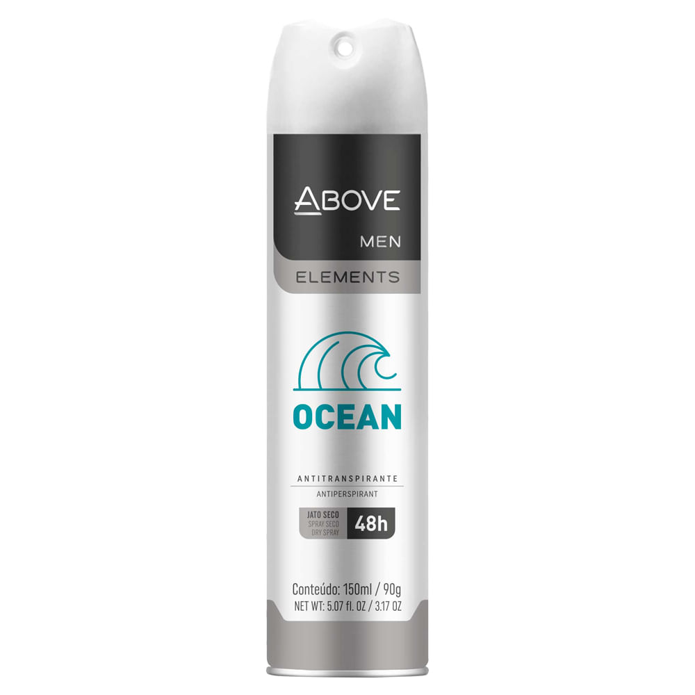 Desodorante Aerosol Above Masculino Ocean 150ml