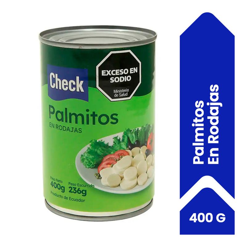 Palmitos Rodajas Lupinni 400g