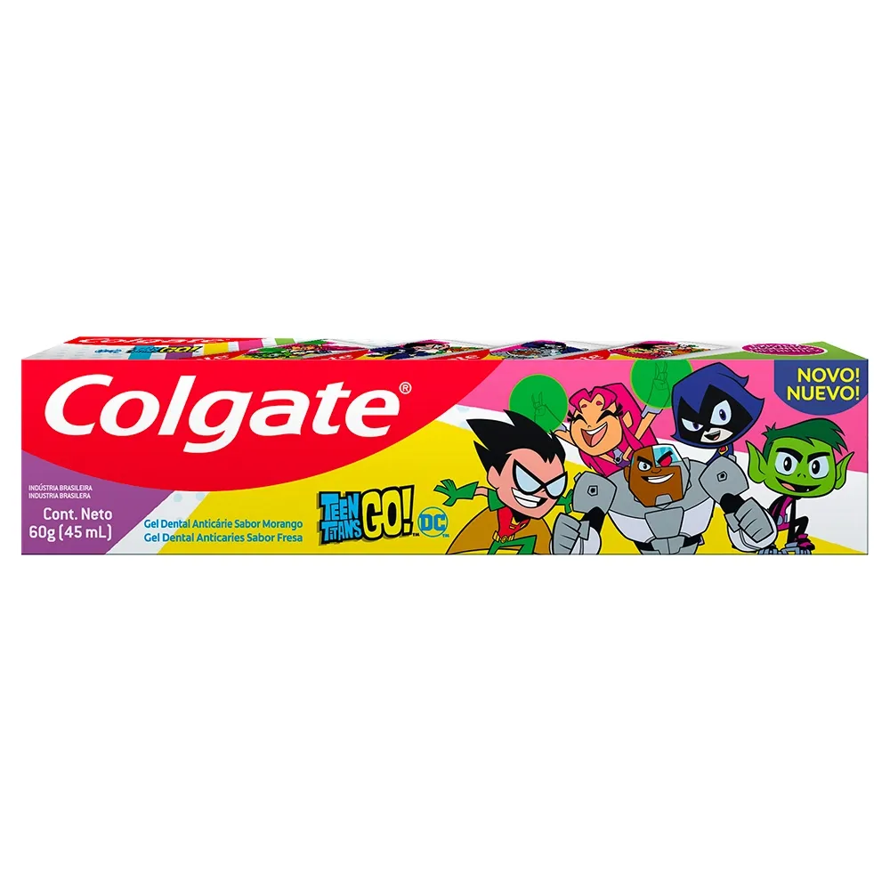 Colgate Crema Dental Kids Teen Titans Go Nuevo 60g