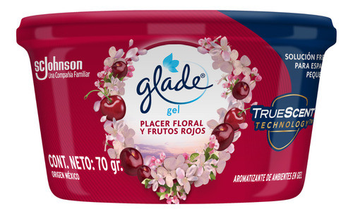 Glade Minigel Floral y Frutos 70grx12uni