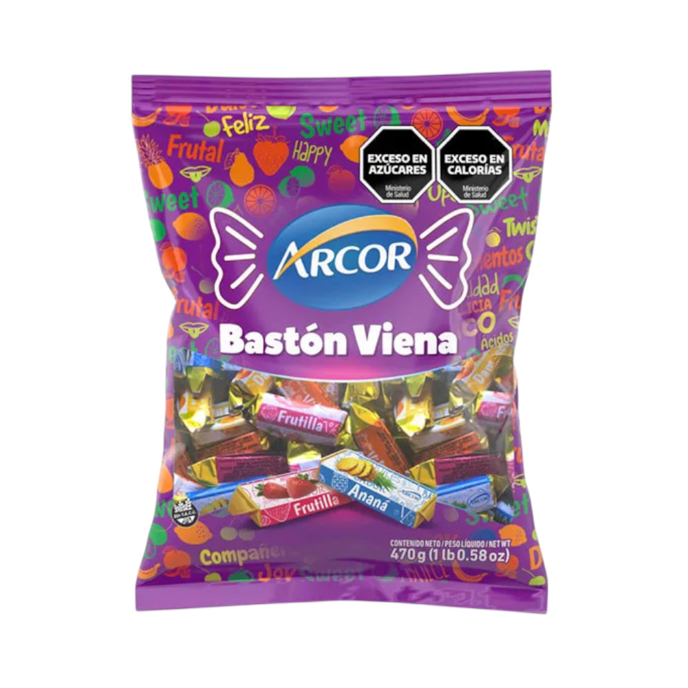 Caramelo Baston Viena 470g