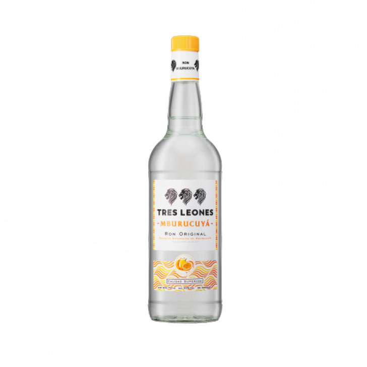 Coctel Ron Mburucuya Tres Leones 750ml