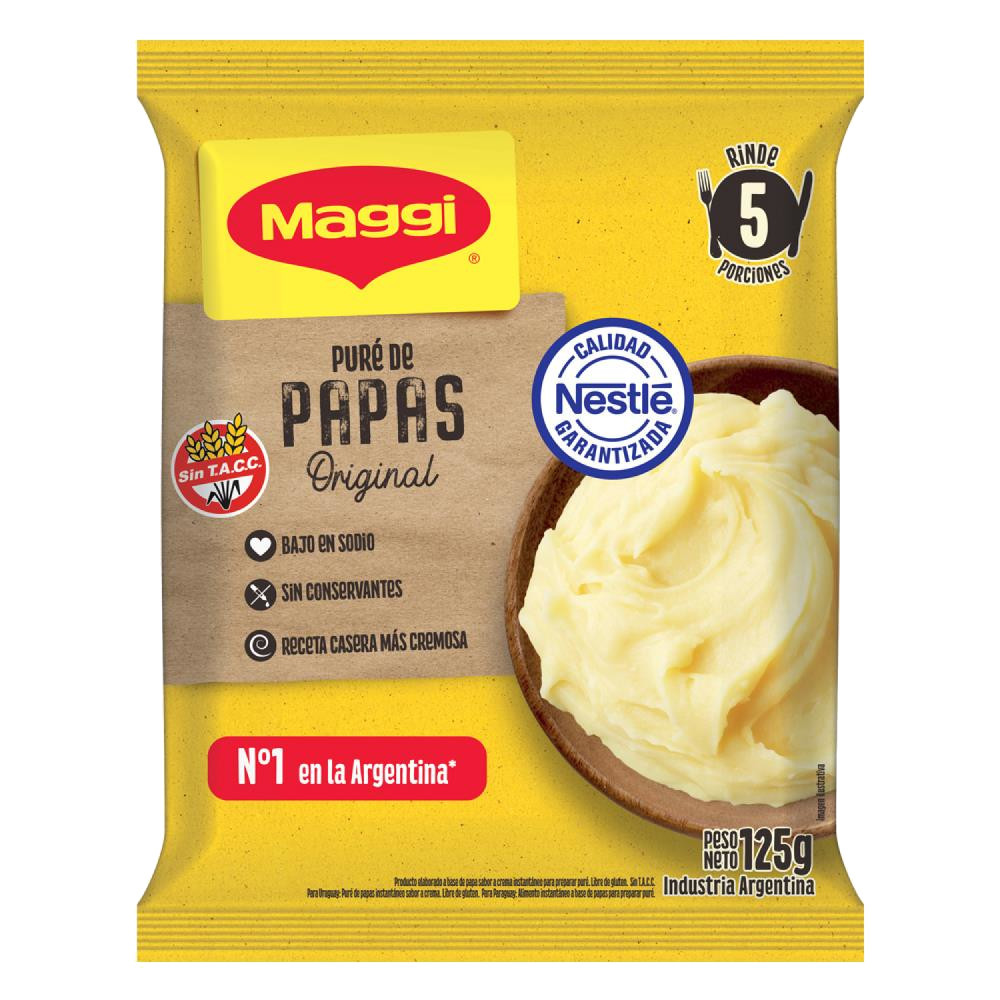 Maggi Puré de Papas Cms / Crm Ntr 125g