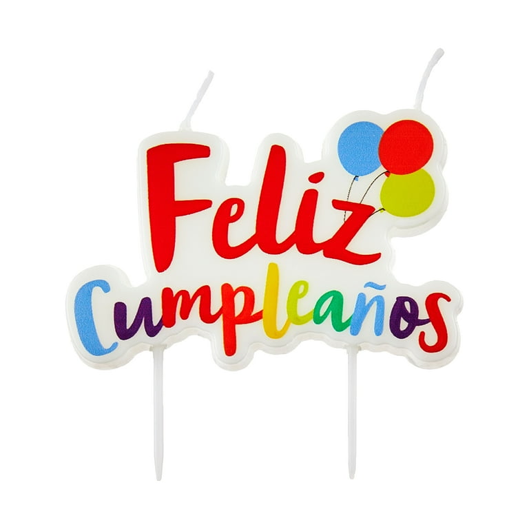 Topper Feliz Cumple .colorido