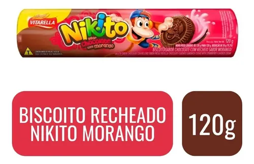 Nikito Recheado Morango 40x62