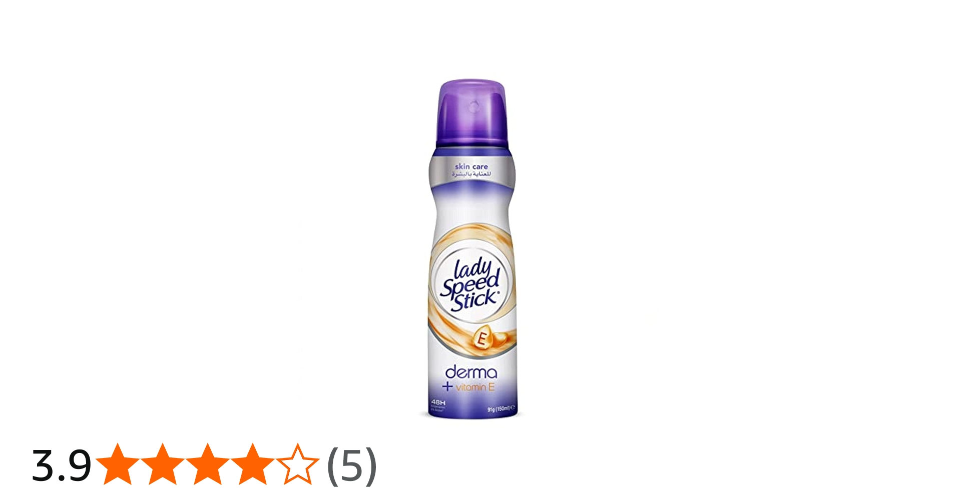 Lady Speed Stick Spray Derma Vitamina E