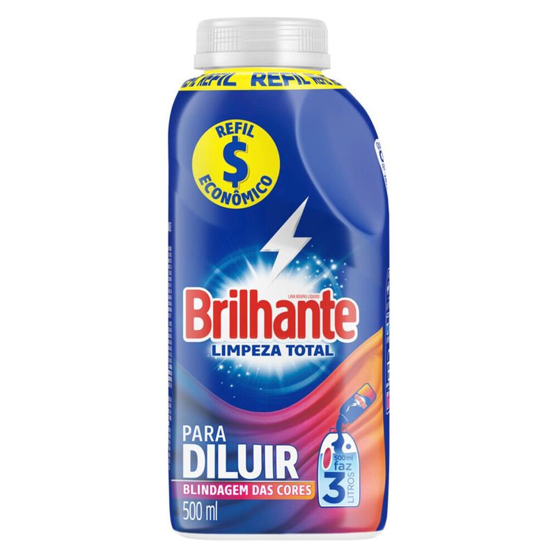 Brilhante Dt Líquido P Dil Limp Tot 12x500ml