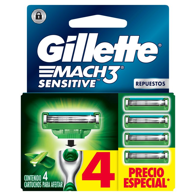 Repuesto Mach Sensitive 3x4