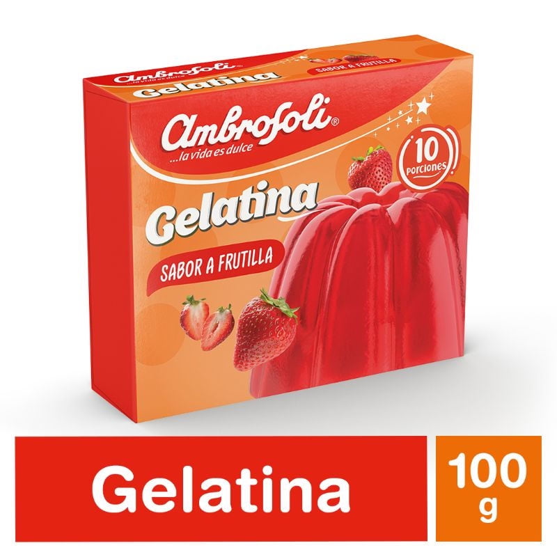 Gelatina Amb Naranja 100g