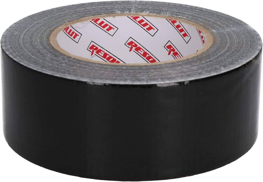 Cinta Adhesiva Negro x 12mm 10m