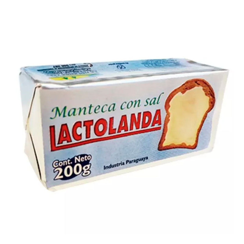 Manteca con Sal Lactolanda 200g