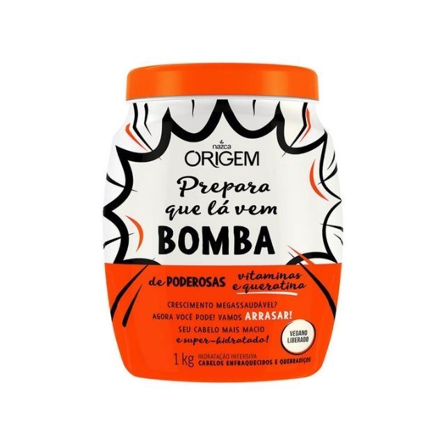 Crema Hidratante Capilar Origen Bomba Queratin 1kg