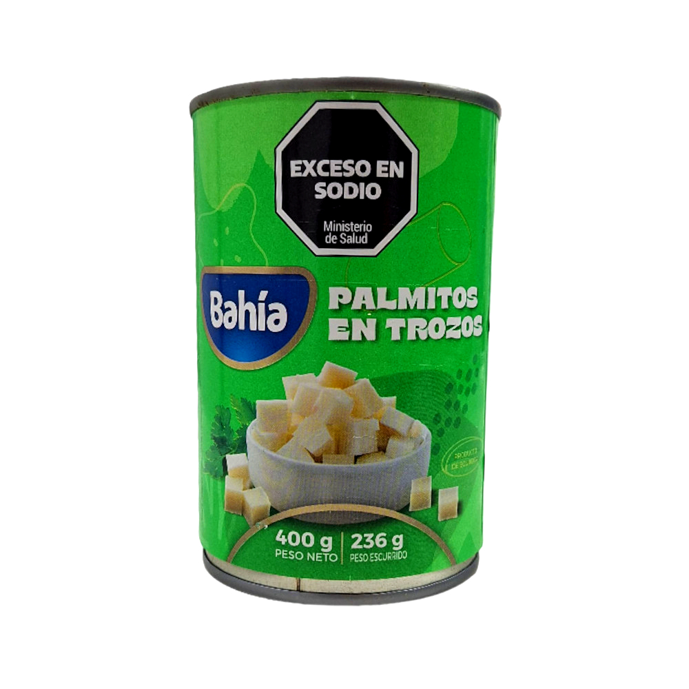 Palmitos Trozos Lupinni 400g