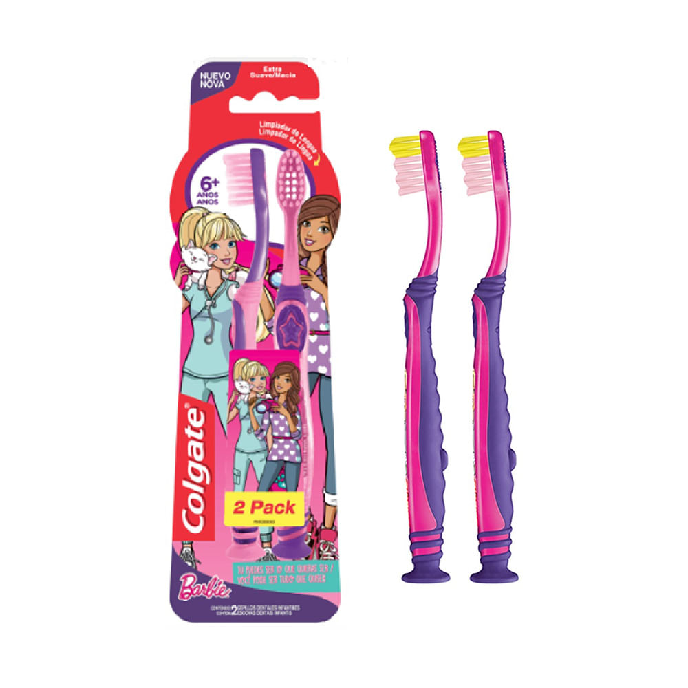 Colgate Cepillo Dental Smiles Barbie/spider