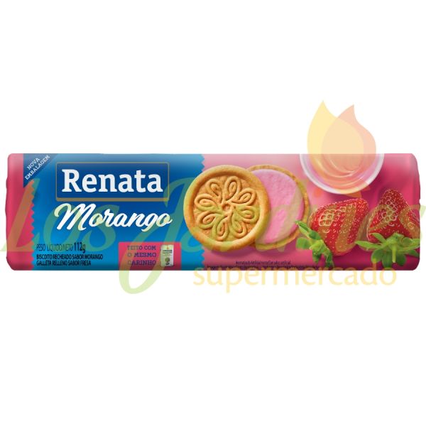 Renata Gall Recheado Morango 36x112g