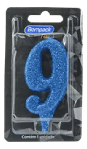 Vela N° 9 - Azul Bompack