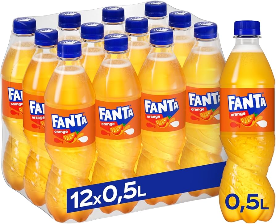 Descartable Fanta Naranja New 500ml