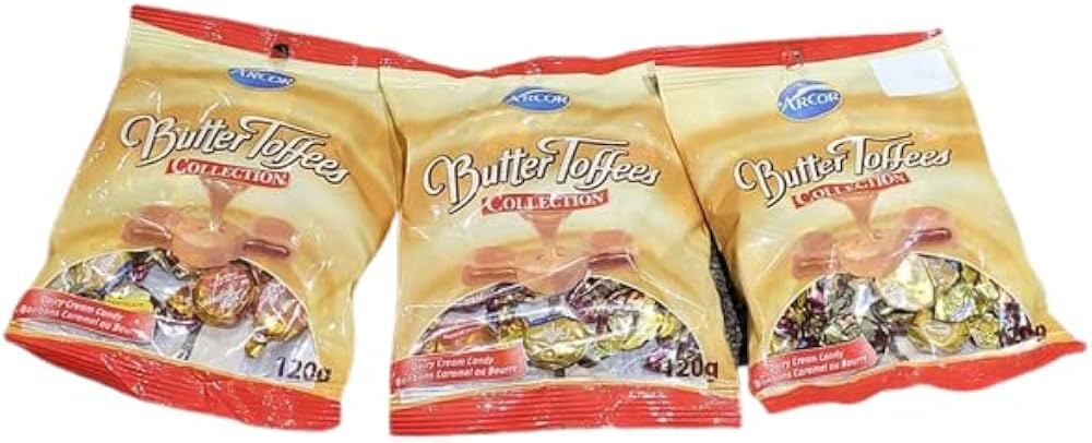 Pack Regaleria Butter Toffes 120g